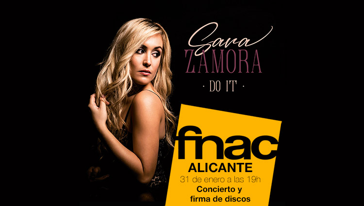 Presentación disco de Sara Zamora en FNAC Alicante